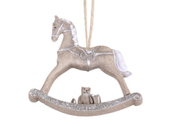 Rocking horse for suspension