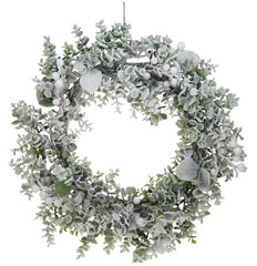 Snowy Green Dørkrans med hvide bær – 40 cm