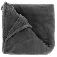 Throw Oaudi 150x200cm dark grey