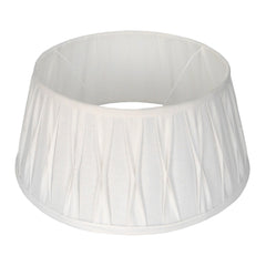 Plisseret Lampeskærm 60 cm, Hvid