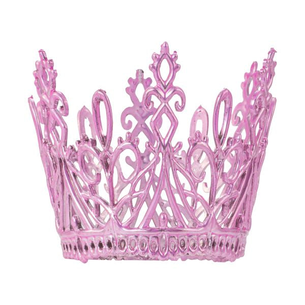 Filigran Krone 75 mm Skinnende Pink