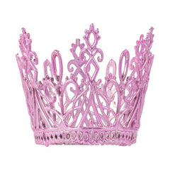 Filigran Krone 75 mm Skinnende Pink