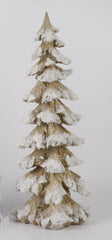 P.-Tree "Snow" 45,5cm gold