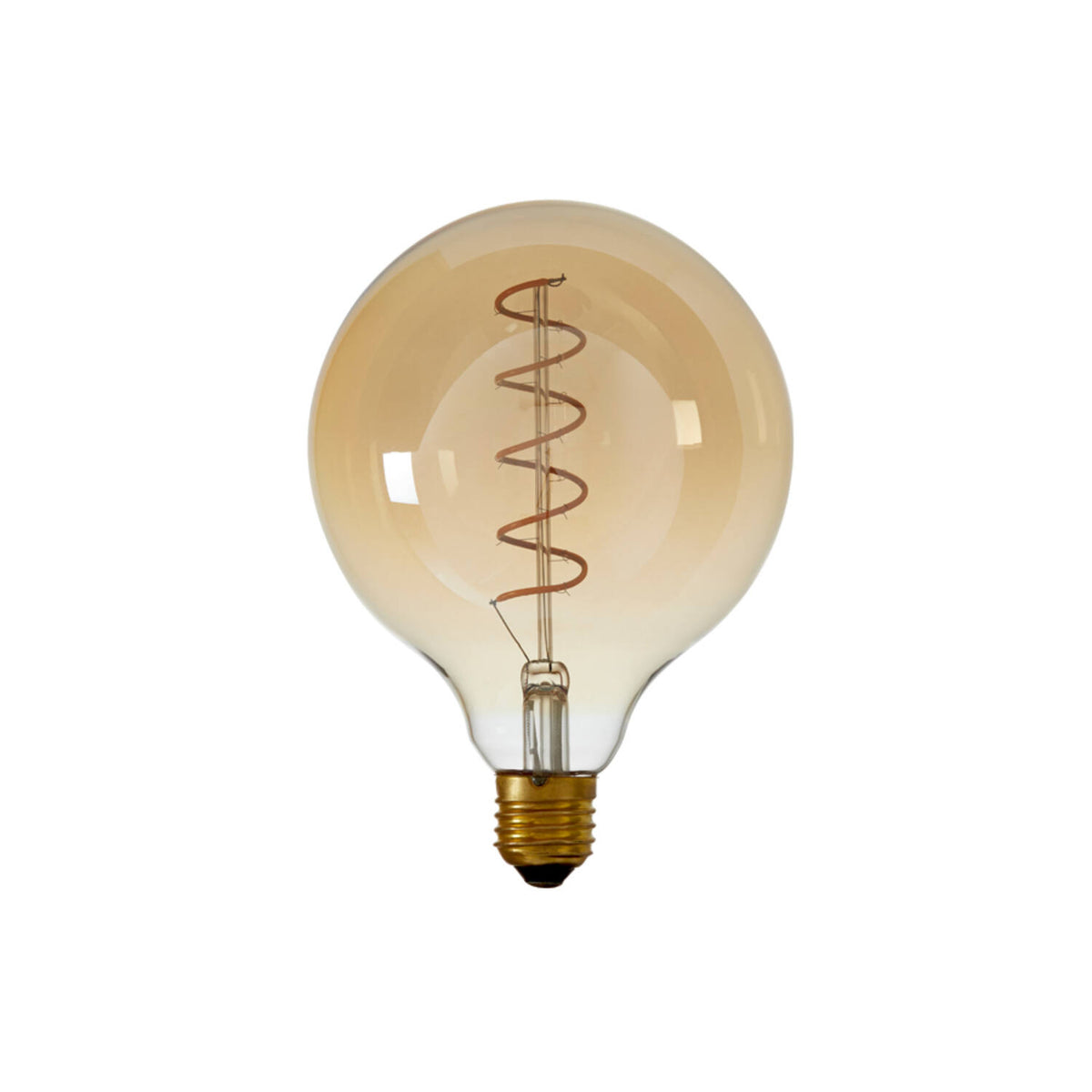 Deco LED Globe Ø12,5 x 17,5 cm, 4W Amber, E27, Dimmable