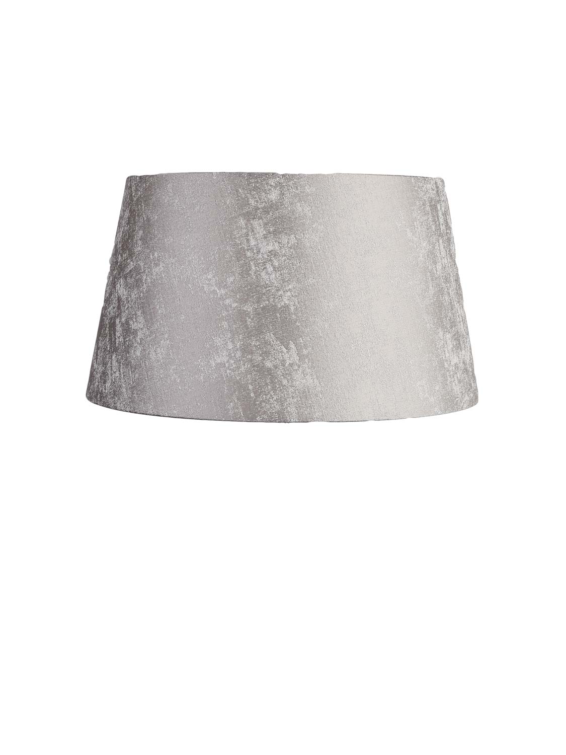 Lampeskærm – Half High Tessa Silver on Trans 40x32x22 cm