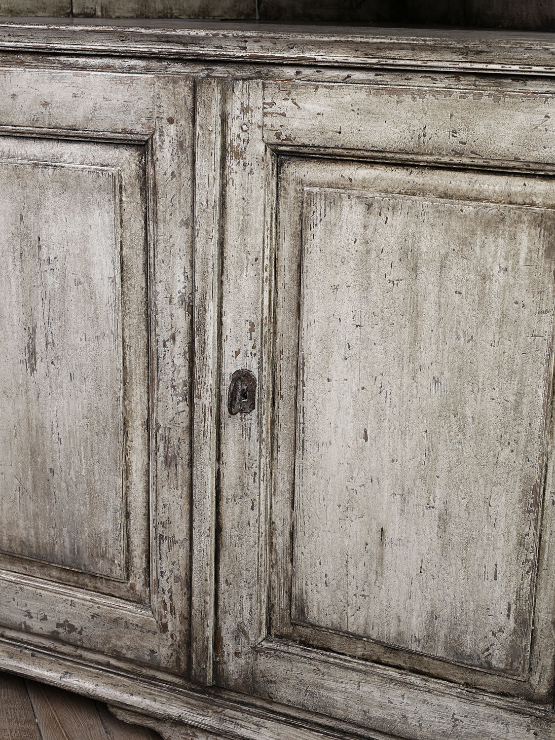 Old Swedish corner cabinet