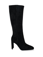 Long high-heeled boots imitation suede