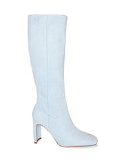 Long high-heeled boots imitation suede