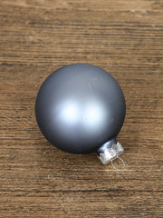Glass ball stone blue with 60mm
