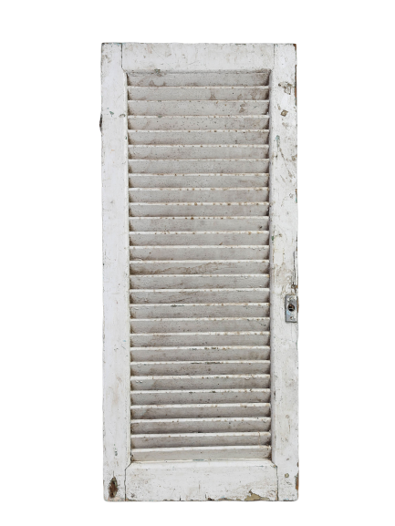Cream-colored shutters