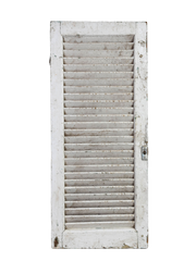 Cream-colored shutters