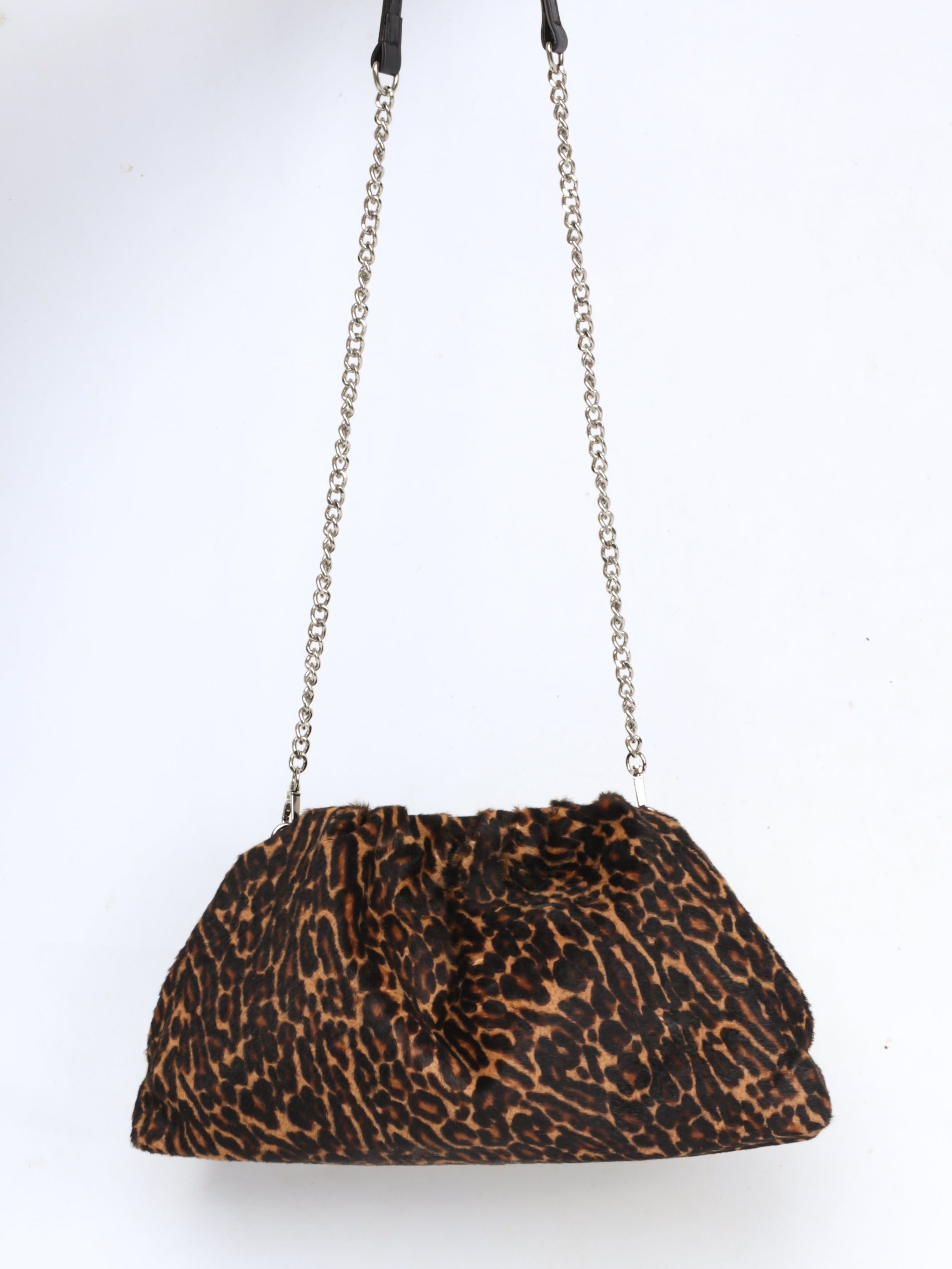 Leo crinkle bag leather