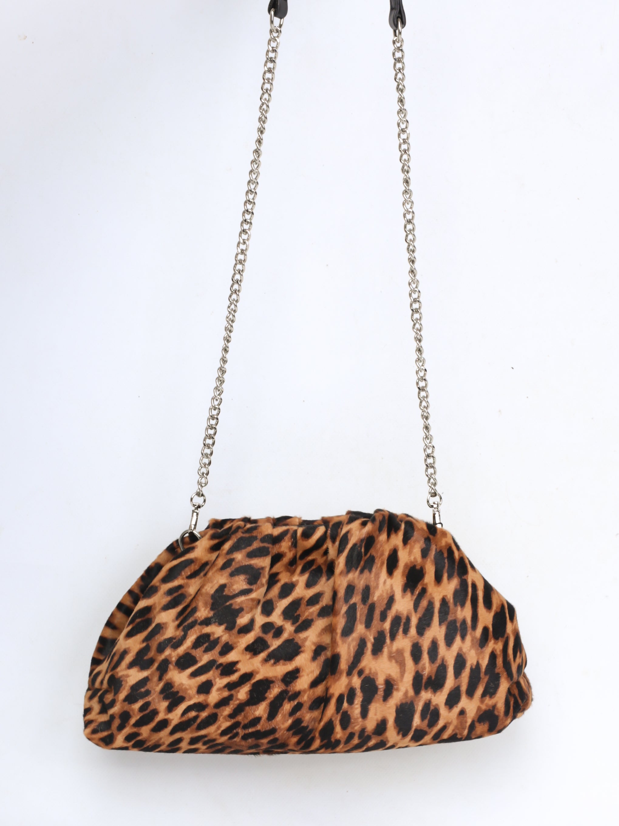 Leo crinkle bag leather