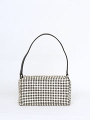 Bling bag with handle and chain