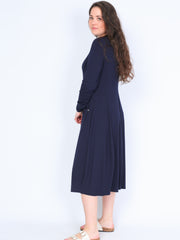 Q'Neel dress with pockets navy
