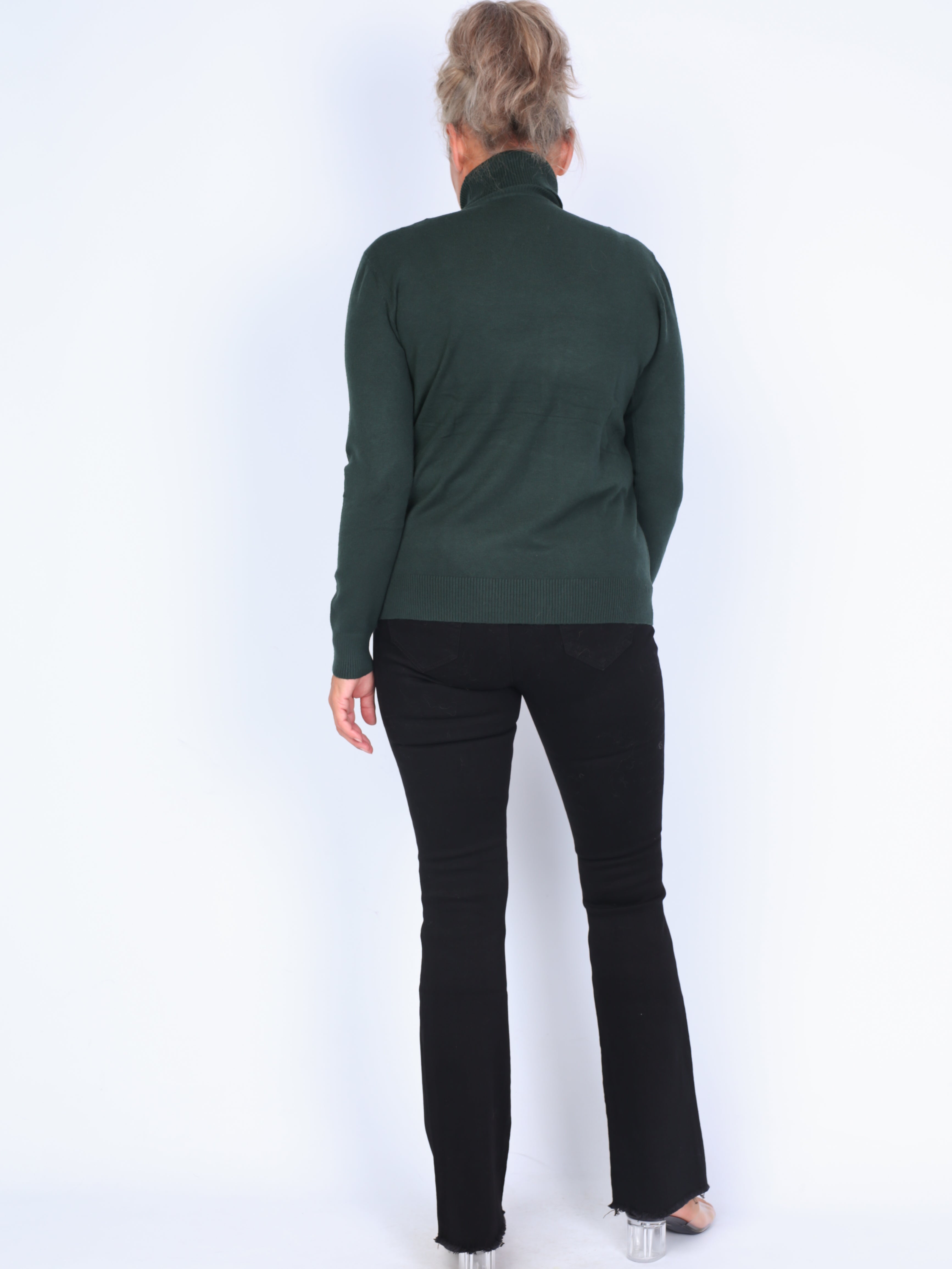 Classic turtleneck blouse