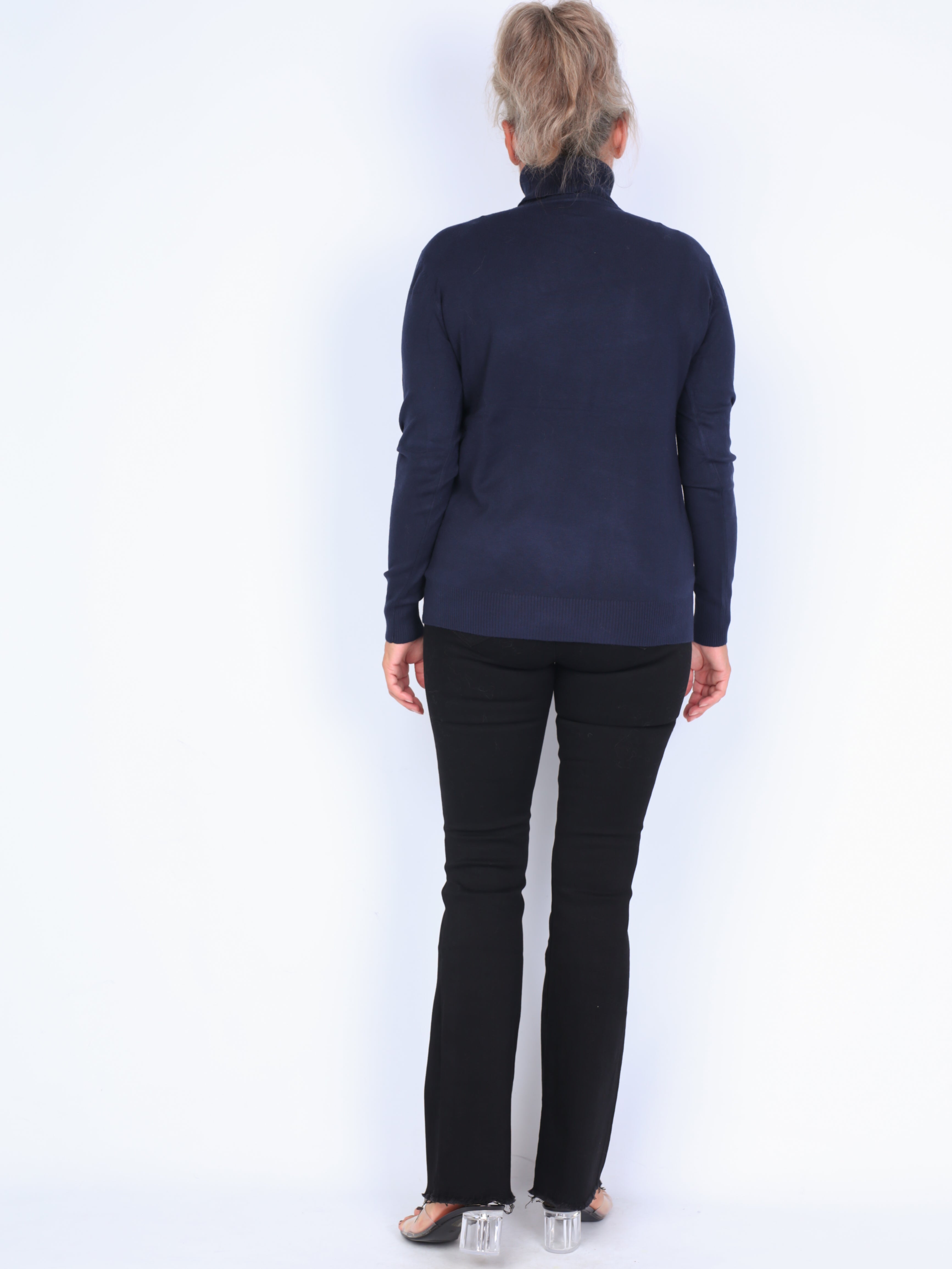 Classic turtleneck blouse
