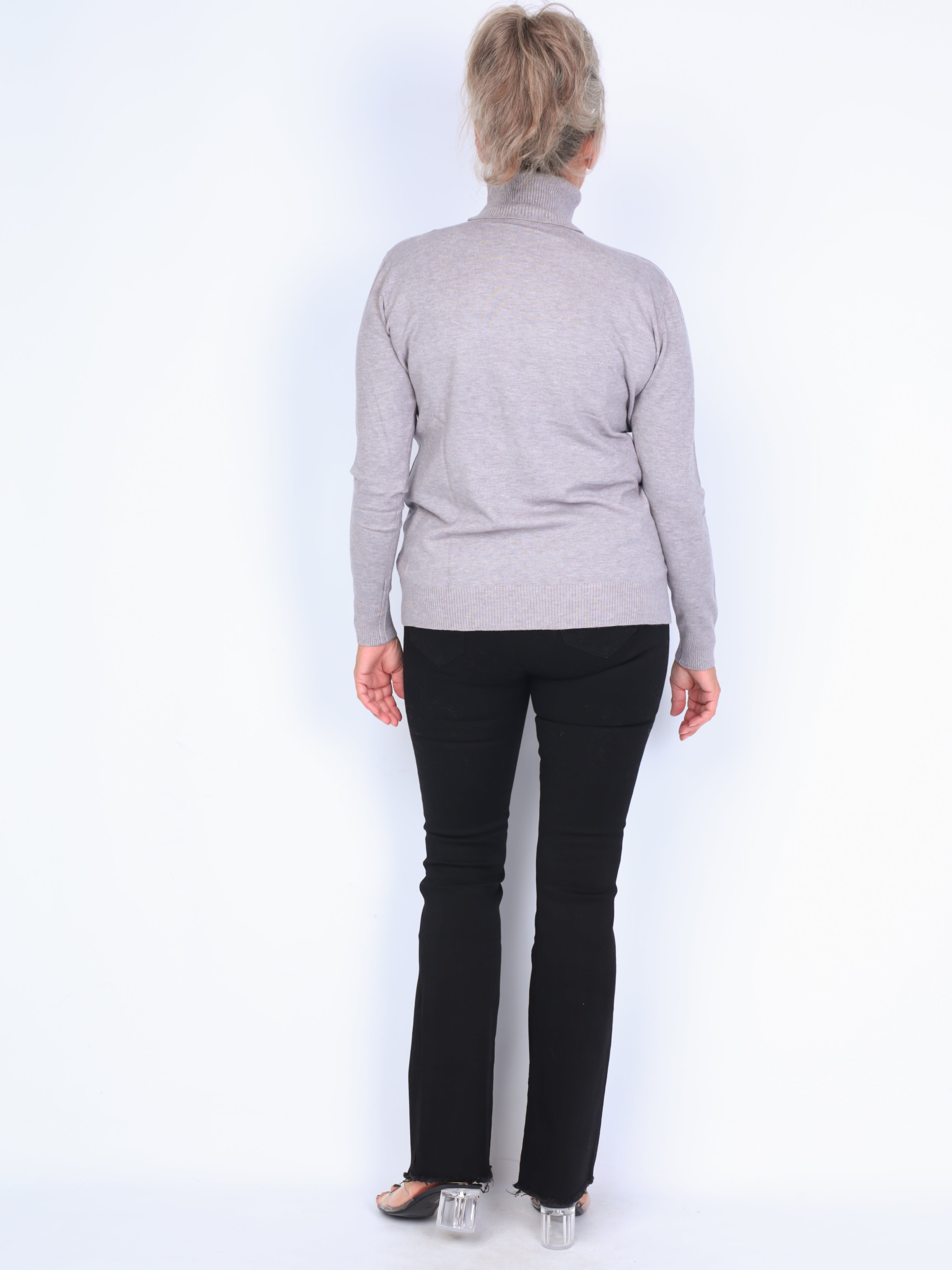 Classic turtleneck blouse