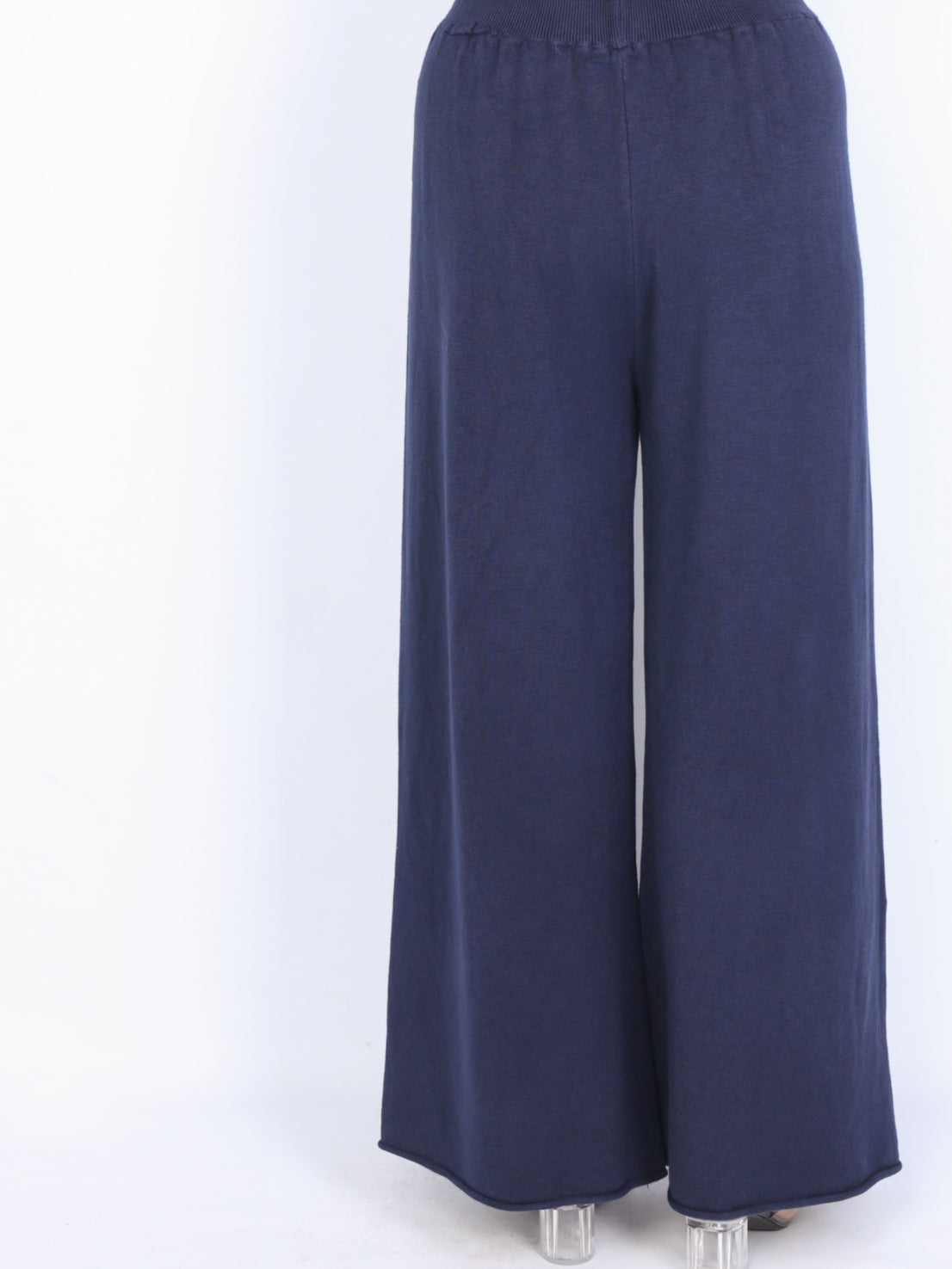 Strik bukser m. vidde by Krone 1