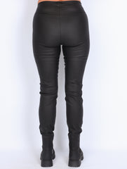 Que coated leggings