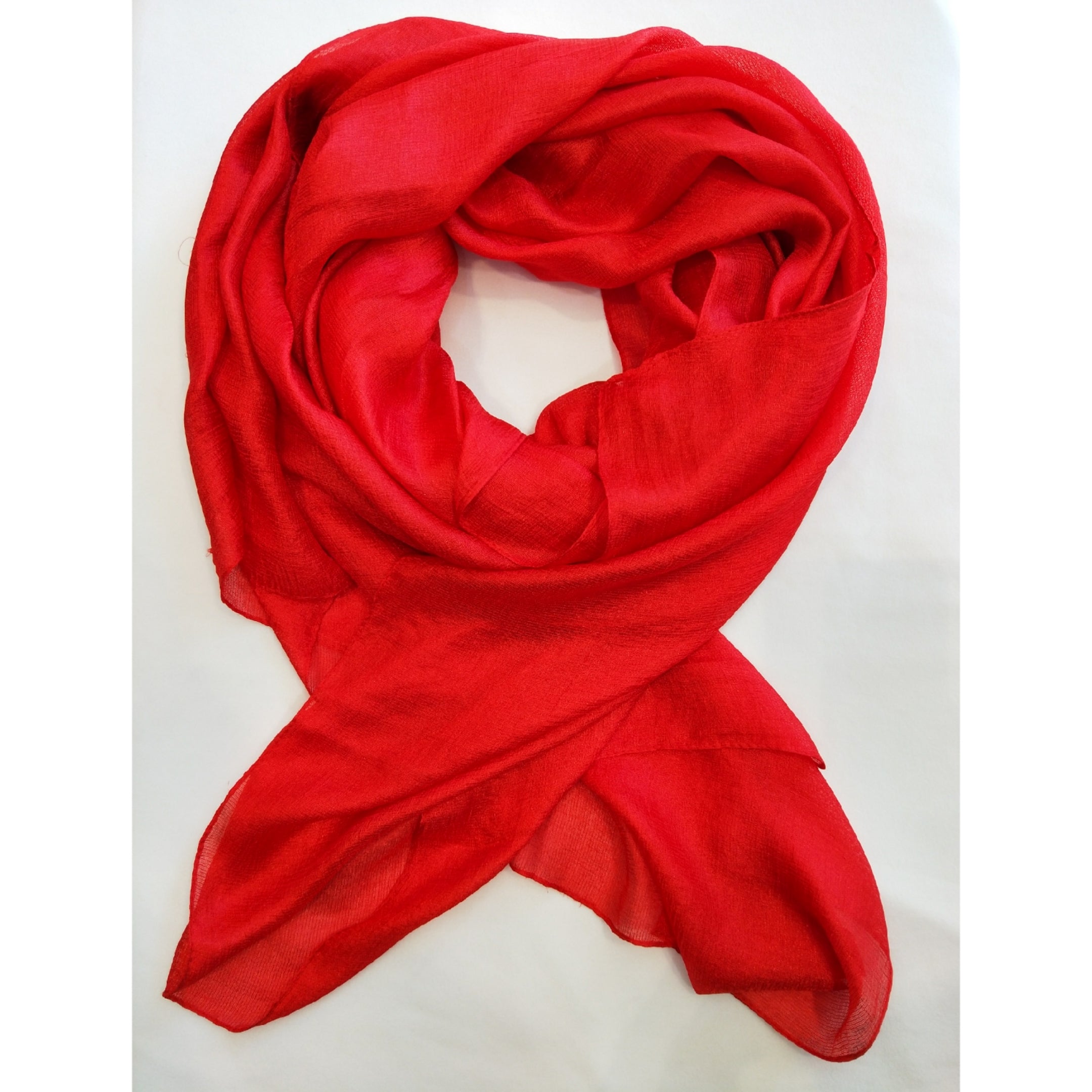 Satin scarf