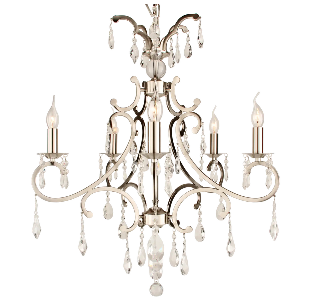 Chandelier with 5 arms 75 x 32 x 70 cm