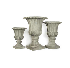 Pokal Pisa 28xH 35cm klassisk krukke i Fibre-stone