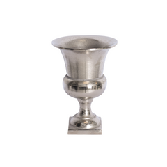 Lille sølv aluminiums vase 21CM