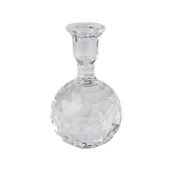 Crystal ball stand w/engravings, kiar, 16.5x01