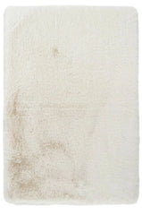 Bademåtte i imiteret pels – Råhvid 70x130 cm Blød & luksuriøs