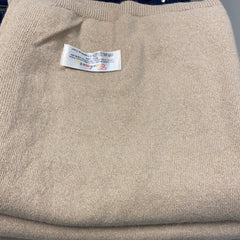Cashmere stola med glimmer beige