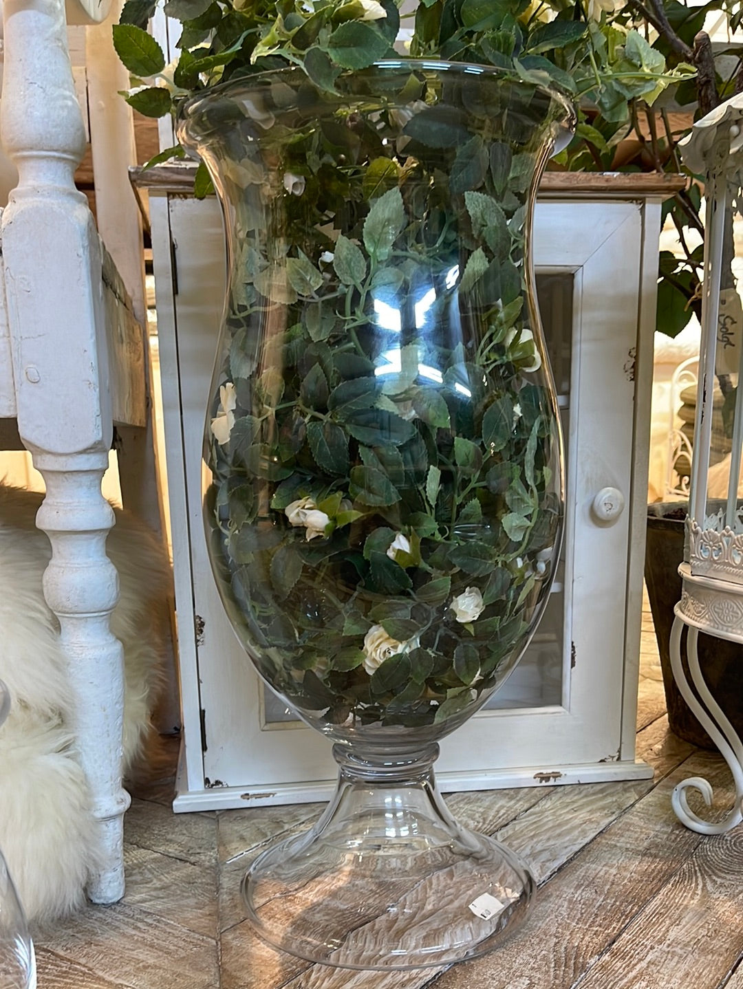 Glas vase afrundet