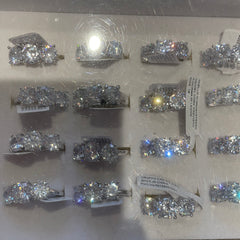 Bling ring with three stones