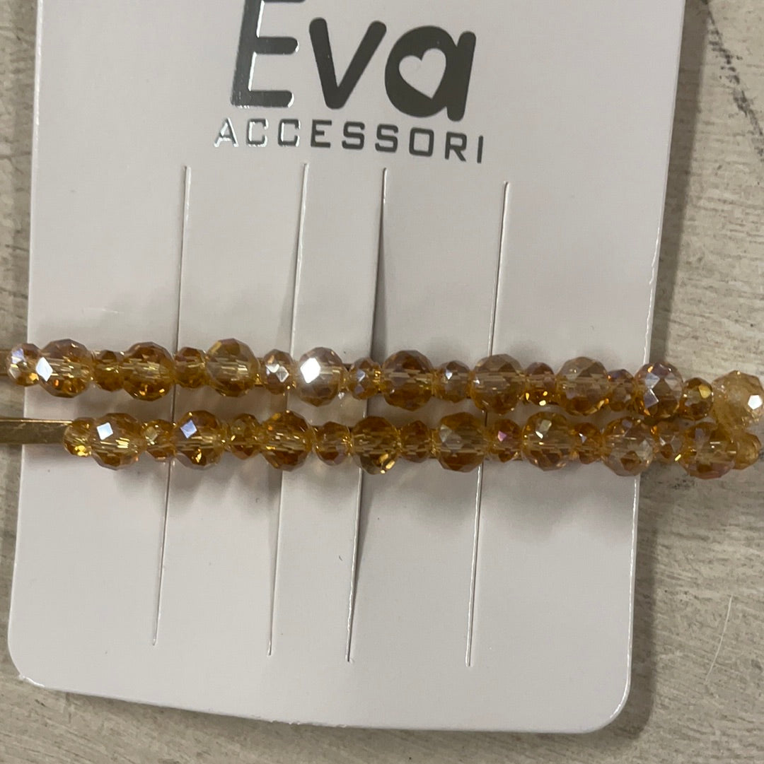 Hårnål med små perler by Krone 1