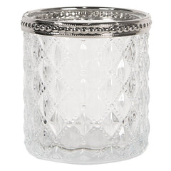 GLASS TEA LIGHT HOLDER Ø 7*7 CM