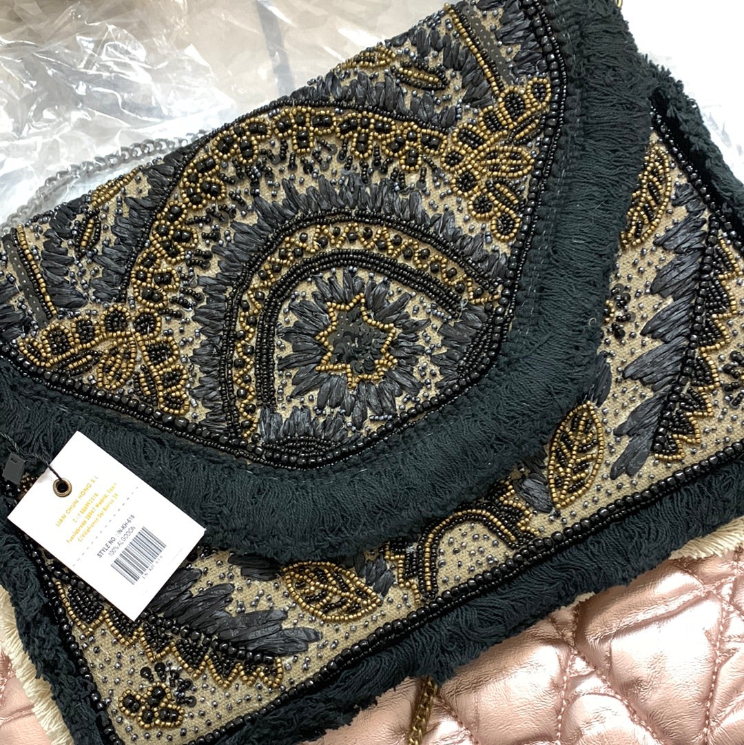 Boheme crossbody taske sort by Krone 1