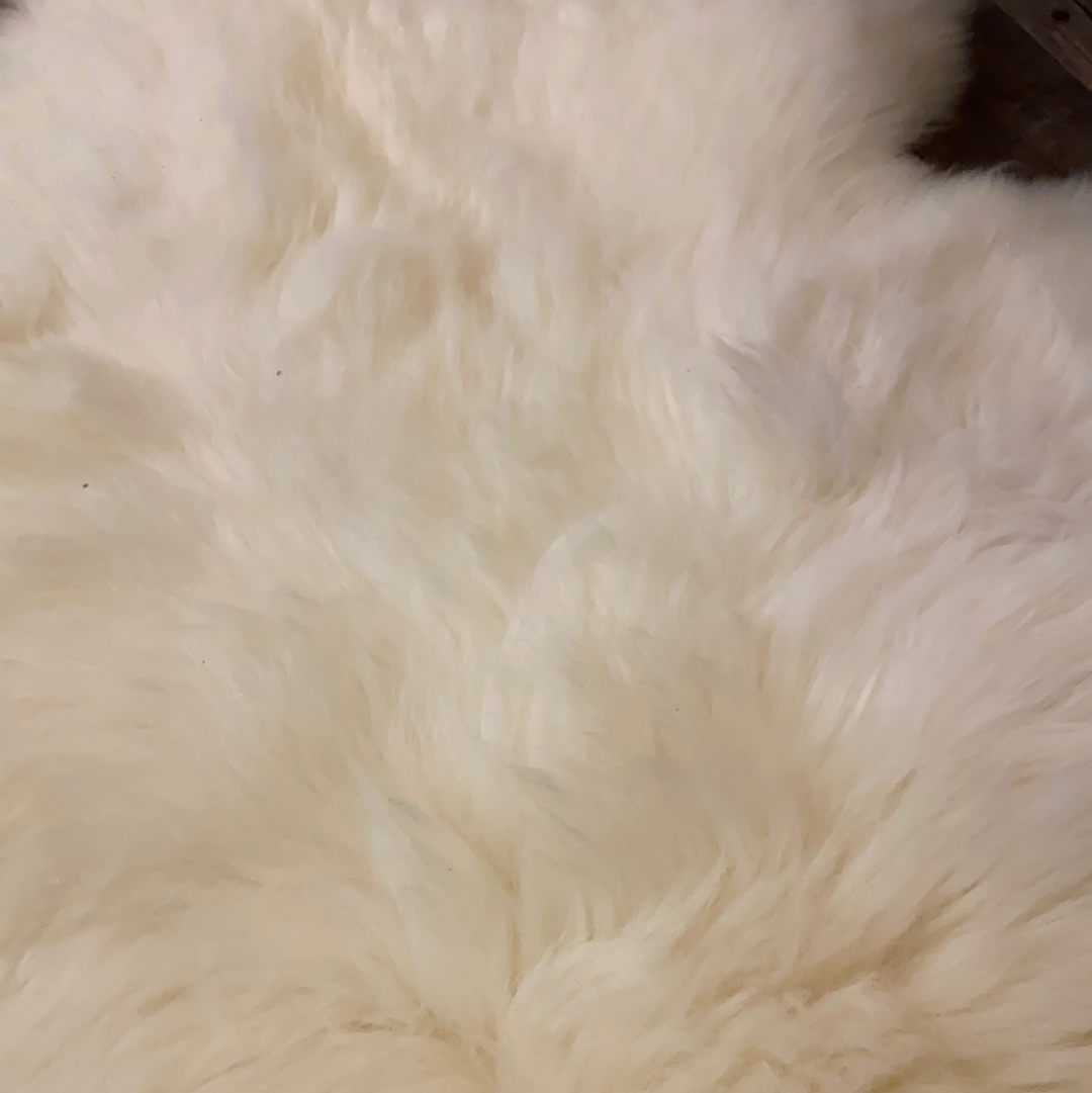 White lambskin