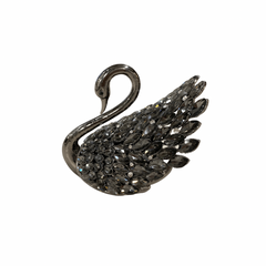 JEWELRY BOX SWAN BLACK