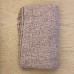 Scarf with glitter gold