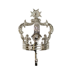 Crown hook aluminum 16.5x9x19cm