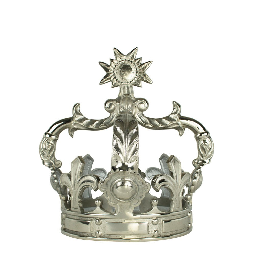 Silver aluminum crown 38x38x43cm