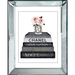 Roses on Fashion Books 60x80x4.5cm