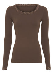 Tim &amp; Simonsen Frida rib Top LS